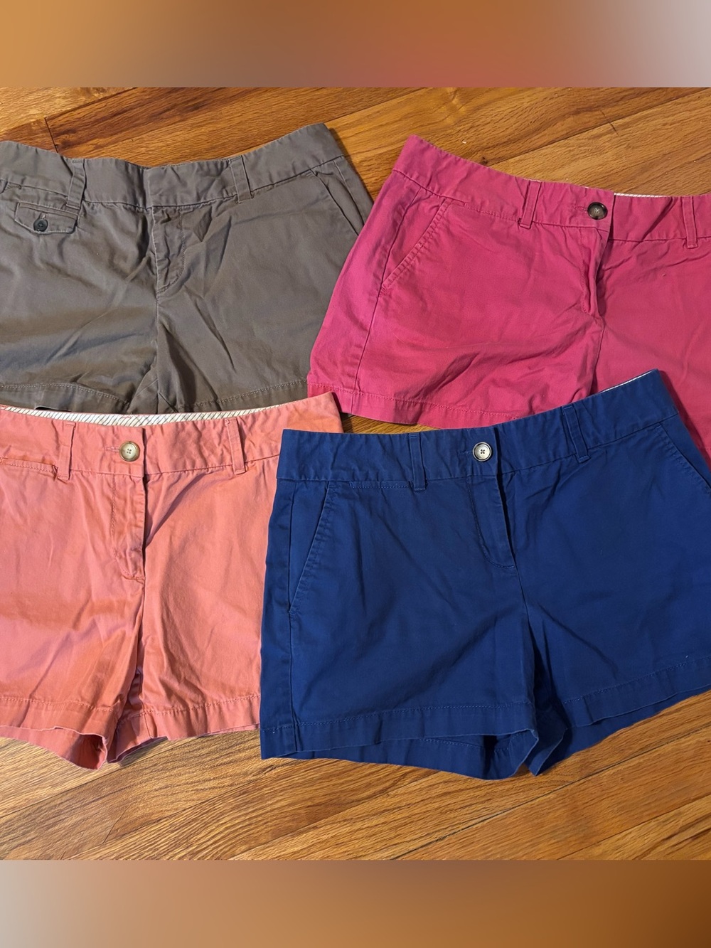 Loft Shorts Bundle - 4 pair Ann Taylor Loft Twill Chino Shorts - Size 6